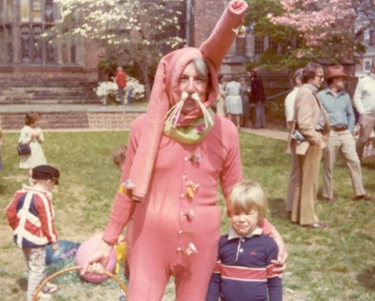 bunny imposter luring child out of school easter