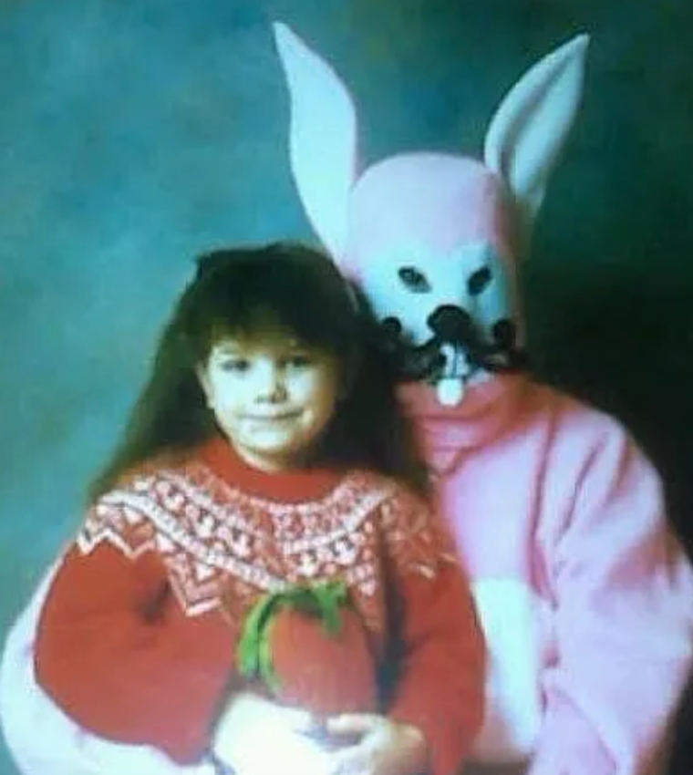 villain-esque easter bunny